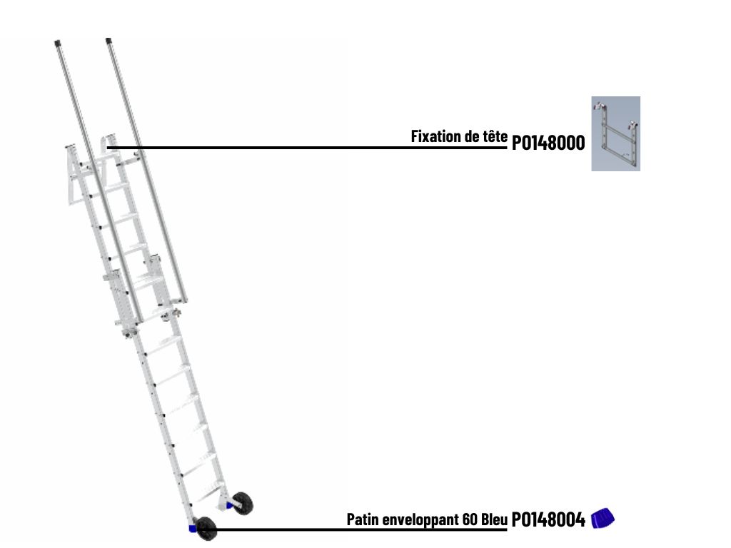 Outil d'accés téléscopique MAD5 SKD skydom 