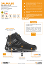 Chaussure haute lacet Jalpulse