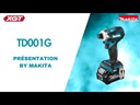 Visseuse à chocs XGT 40V 220Nm MAKITA TD001GD201 - Avec 2 batteries + 1 chargeur