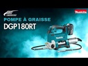 Pompe à graisse 18V LTX - DGP180Z - Sans batterie ni chargeur