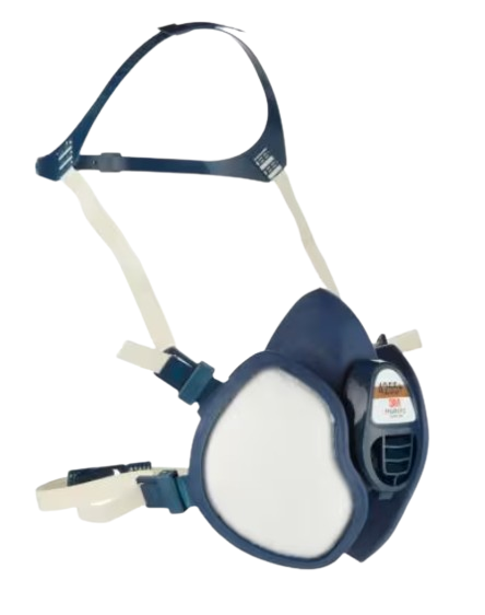 Demi masque 3M - 4255+ - FFA2P3 R D pour gaz et vapeur
