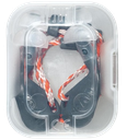 Bouchons d'oreilles réutilisables xact-fit multi snr 26dB (box individuel plastique) Taille S