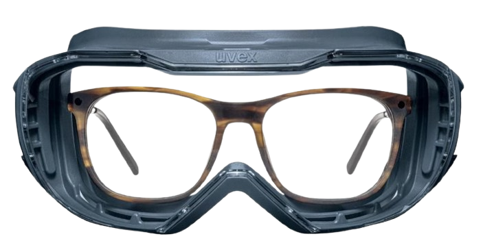 Lunettes masque uvex megasonic (encoche prévu pour port de lunette de vue)