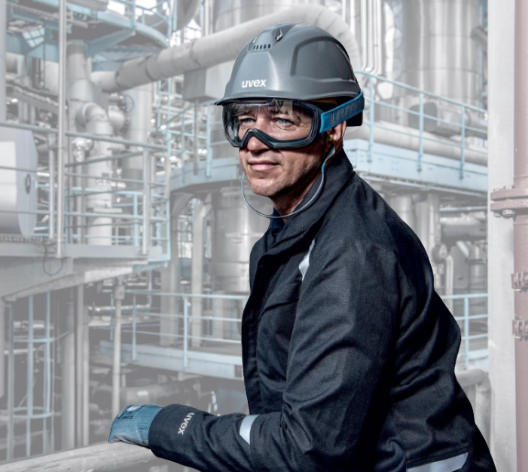 Lunettes masque uvex megasonic (encoche prévu pour port de lunette de vue)