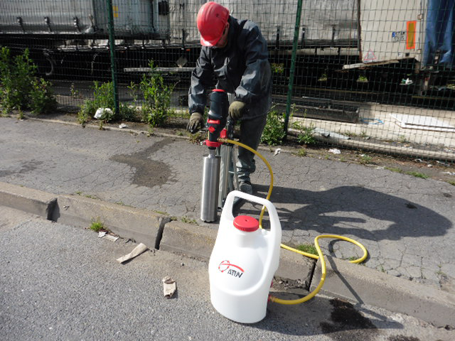 Réservoir d'eau 40L autonome KARTAO-40 avec 1 batt + 1 charg