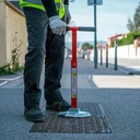 Lève tampons mini Liftplaq magnétique voirie/télécom