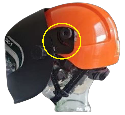 Masque de soudeur DC-1 Multi XI avec cellule électro optique 4 capteurs avec adaptateurs pour casque Kara