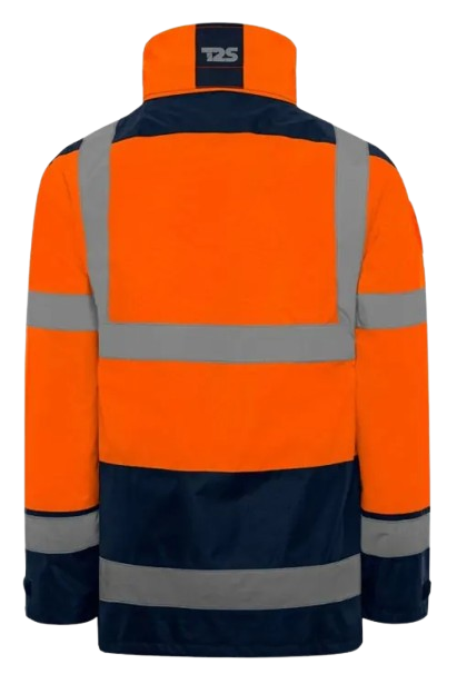 Parka 4 en 1 HV homme BRODERIE cœur entité BREZILLON Nom Prénom + TRANSFERT dos entité BREZILLON (parka+gilet int.)