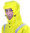 Veste de pluie ISOFLASH HV étanche (sur cde)