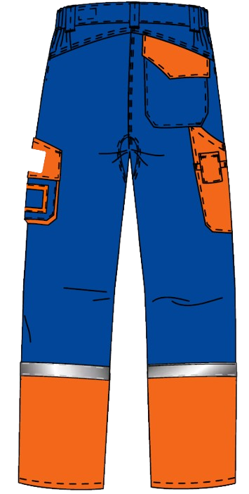 Pantalon BREZILLON été minorange