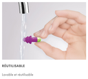 Bouchons d'oreilles réutilisables Moldex avec cordelette SNR 30DB