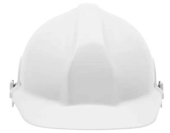Casque 1100 blanc non ventilé