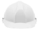 Casque 1100 blanc non ventilé