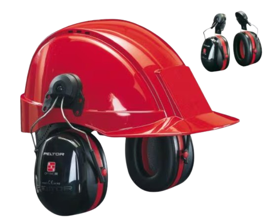 Coquille antibruit sur casque OPTIMEIII H540P3E-413  34 dB