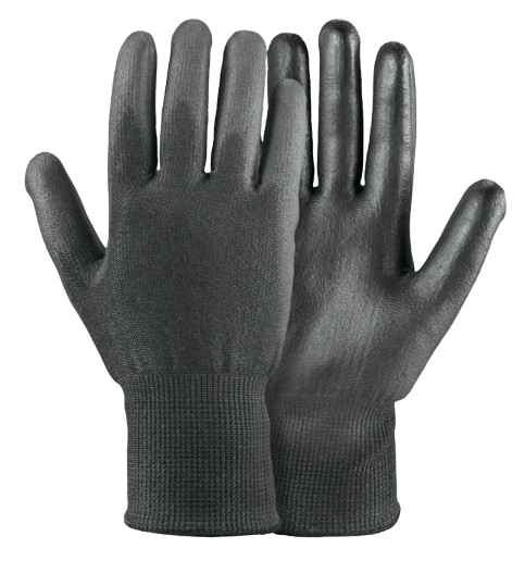 Gant anti coupure fin et durable BLACKTACTIL, noir 