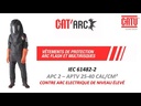 Coiffe de protection CAT'ARC APC2 ATPV 25-40 cal/cm
