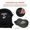 Genouillères légères gel ProFlex 357 - Coque rigide courte