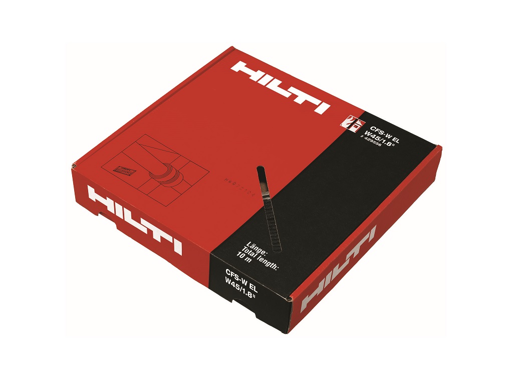 BANDE COUPE FEU CFS-W EL W45/1.8 P 10000X45X5MM -429556