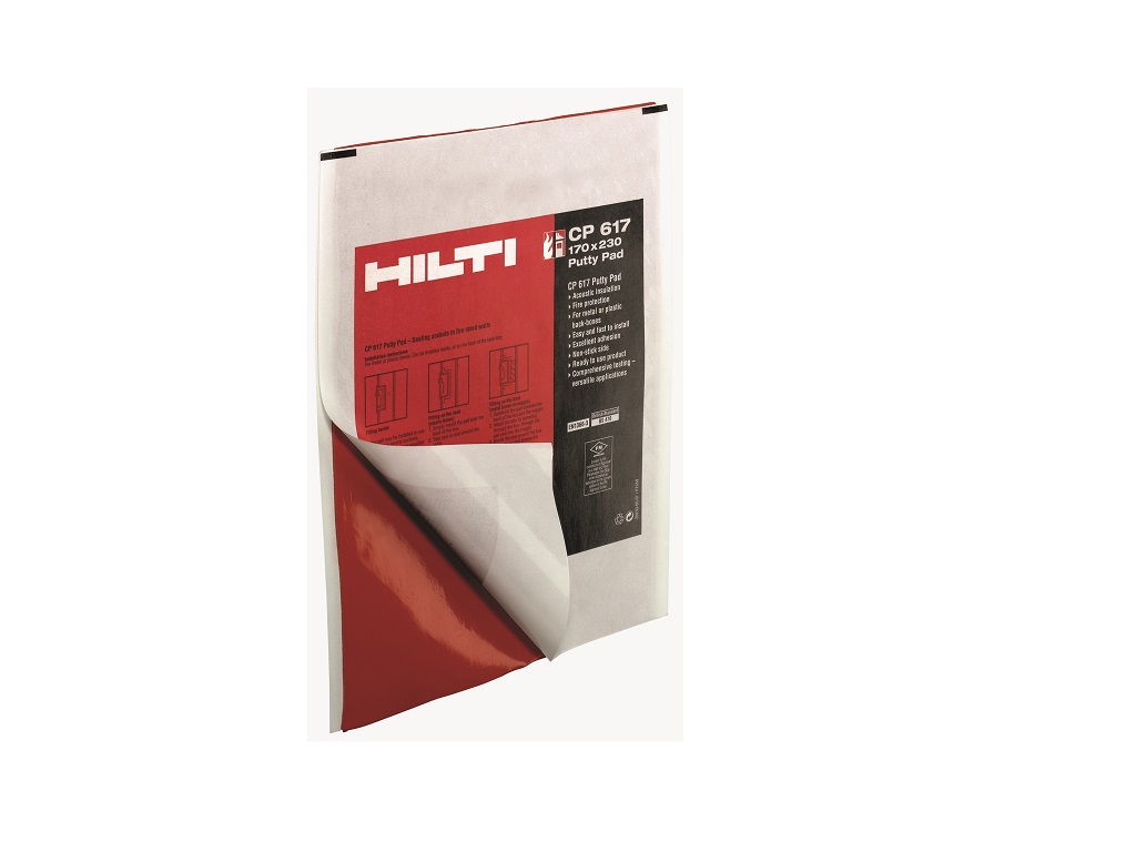 Tablette mastic coupe-feu CP 617 170x170 (Lot de 20) - 39214