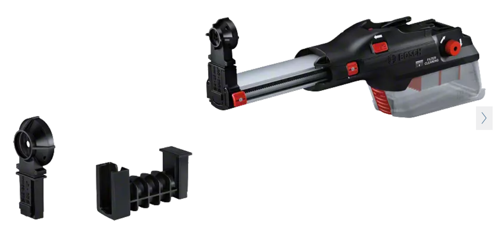 Récupérateur de poussière autonome GDE 28 D pour perfo. GBH 18V-28 DC