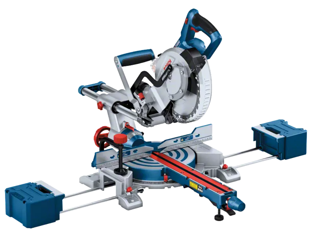 GCM 18V-216 D battery-powered radial arm saw - 66x305mm