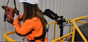 Zero gravity arm with T support for MANITOU platform