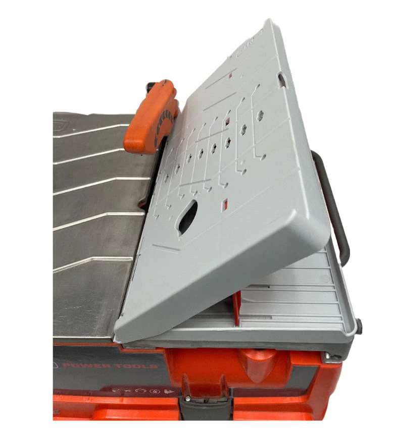 Support coupe d'onglet pour scie IQ 228 Cyclone
