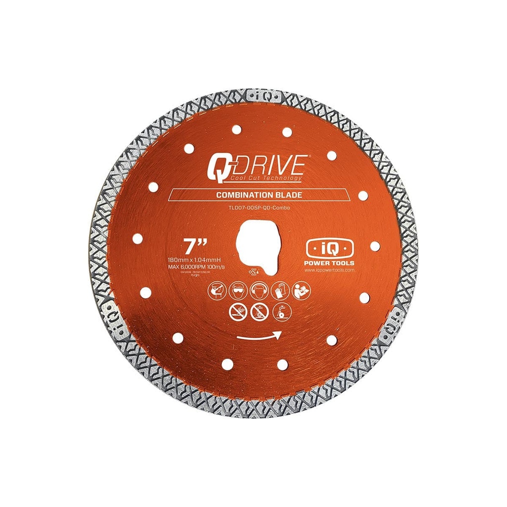 Universal orange diamond disc D180mm for IQ 228 saw