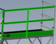Lateral protection (+ 2 angle flanges 40 1diamdiam8.5 (12160005) +