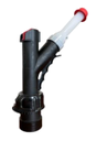 Pistol-type pouring spout