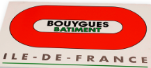Autocollant BY 440 x 295 mm Logo par Entité