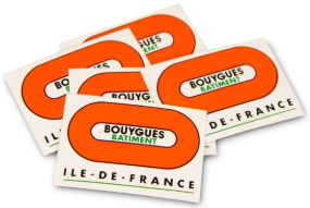 Autocollant BY 220 x 165 mm Logo par Entité