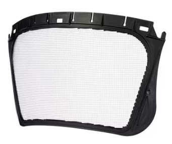 Visière grillagée acier