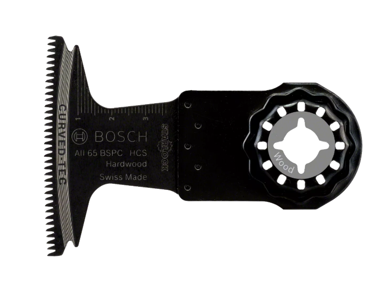 Lame couteau oscillant Starlock HCS Bois dur 40x65mm -A l'unité
