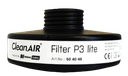 Filtre P3 Lite din 40 pour CleanAIR Chemical 2F (carton de 20)