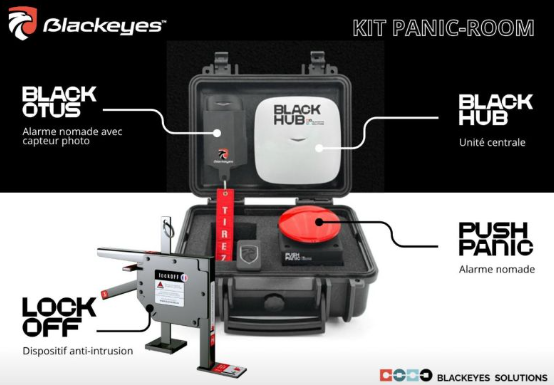 Complete Blackeyes Kit (requires M2M line for the control panel)