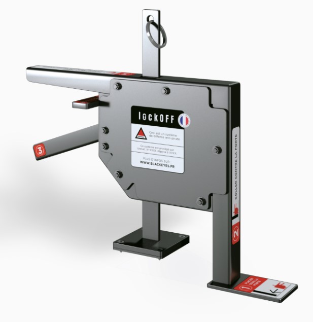 LockOFF pull door (with free wall bracket)