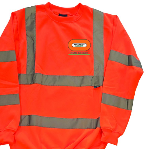 Sweat-shirt HV BY BAT CENTRE SUD OUEST