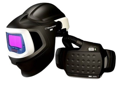 Masque + casque de soudage 3M Speedglas 9100XX MP teinté 5/8 9/13 avec système respiratoire ADFLO - Vision 73X107