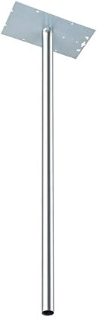 Piquet de boite à lettres en acier galvanisé  115 cm