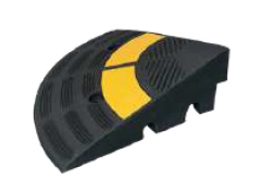 Pièce d'angle pour rampe d'accès PMR caoutchouc