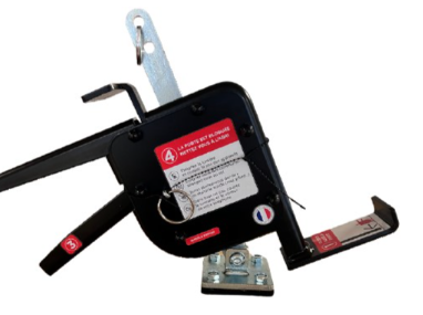 LOCK OFF porte poussante (avec support mural offert) Blackeyes