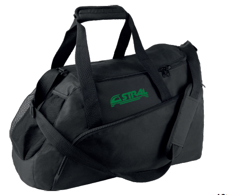 Sac de voyage 55x27x31 - noir - 47L STRAL 1 couleur