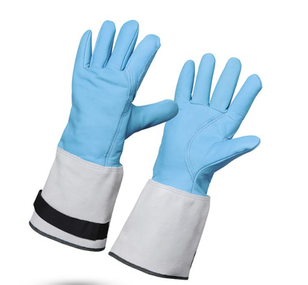 Gant manipulations cryogéniques bleu CRIO