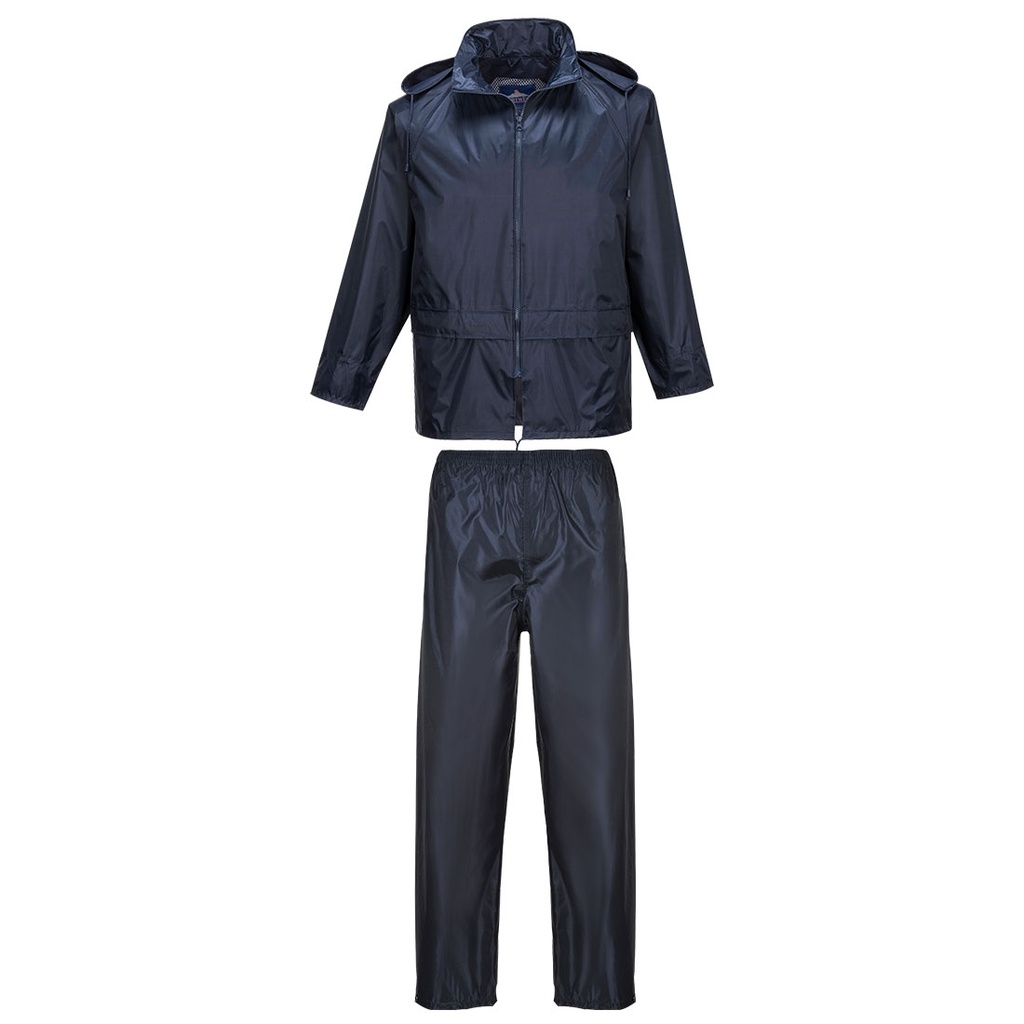 Ensemble de pluie (veste+pantalon) Marine