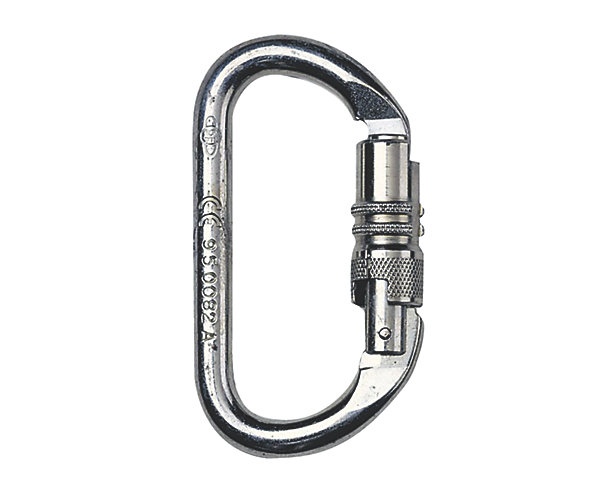 Mousqueton à vis 1/4 de tour CS20 17mm Twist Lock acier 