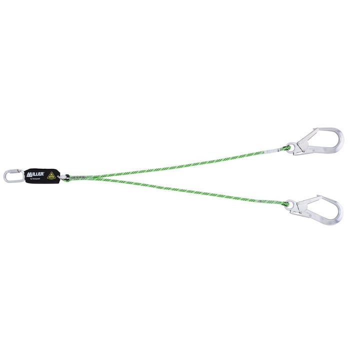 Longe double avec absorbeur d’énergie - 1,5 m
