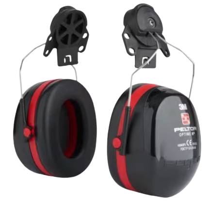 Coquille antibruit sur casque OPTIMEIII H540P3E-413  34 dB