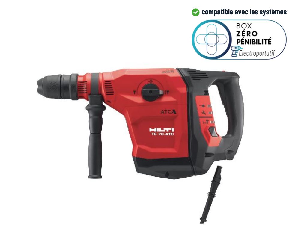 Perforateur SDS Max filaire TE 70 ATC/AVR Génération 4 - 14,5J - Diam. 12-150mm
