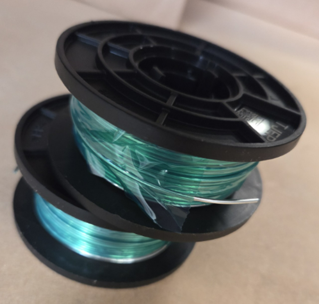 Bobine de fil acier galvanisé Ø 1,3mm Lg 37m - Carton de 24 bobines